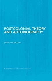 Front cover of Postcolonial theory and autobiography by David Huddart