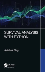 Cover of Survival Analysis with Python by Avishek Nag