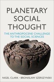 Cover of Planetary Social Thought by Nigel Clark