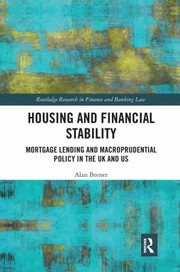 Cover of Housing and Financial Stability by Alan Brener