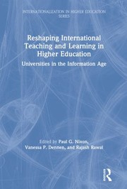 Cover of Reshaping International Teaching and Learning in Higher Education by Paul G. Nixon