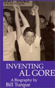 Cover of Inventing Al Gore by Bill Turque