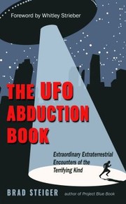 Cover of UFO Abduction Book by Brad Steiger