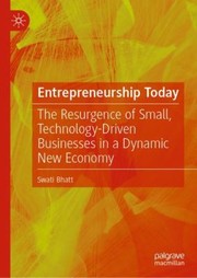 Front cover of Entrepreneurship Today by Swati Bhatt