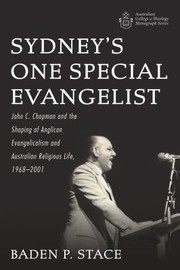 Front cover of Sydney's One Special Evangelist by Baden P. Stace