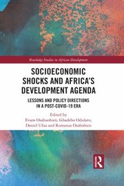 Front cover of Socioeconomic Shocks and Africa's Development Agenda by Evans Osabuohien