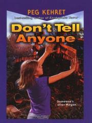 Cover of Don't Tell Anyone by Peg Kehret