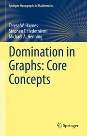 Front cover of Domination in Graphs by Teresa W. Haynes