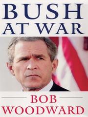 Cover of Bush at war by Bob Woodward