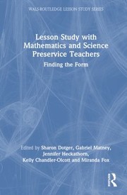 Front cover of Lesson Study with Mathematics and Science Preservice Teachers by Sharon Dotger