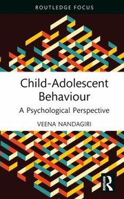 Front cover of Child-Adolescent Behaviour by Veena Nandagiri