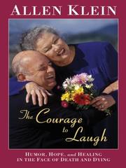 Cover of The courage to laugh by Allen Klein