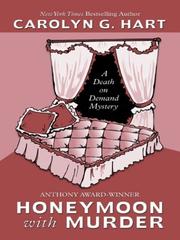 Cover of Honeymoon With Murder by Carolyn G. Hart