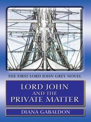 Front cover of Lord John and the private matter by Diana Gabaldon