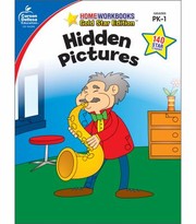 Front cover of Hidden Pictures, Grades PK - 1 by Carson-Dellosa Publishing Staff
