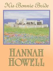 Front cover of His Bonnie Bride by Hannah Howell