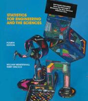 Cover of Statistics for engineering and the sciences by William Mendenhall