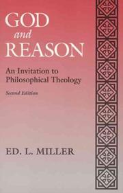 Cover of God and reason by Miller, Ed. L.