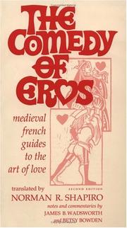 Front cover of The comedy of Eros by Norman R. Shapiro