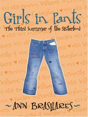 Front cover of Girls in Pants by Ann Brashares