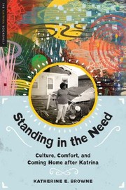 Cover of Standing in the Need by Katherine E. Browne