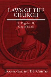 Front cover of Laws of the Church by Dagobert II