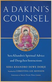 Cover of Dakini's Counsel by Sera Khandro