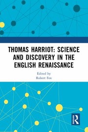 Cover of Thomas Harriot by Robert Fox