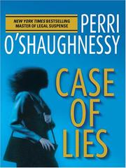 Front cover of Case of lies by Perri O'Shaughnessy