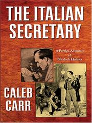 Front cover of The Italian secretary by Caleb Carr
