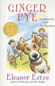 Cover of Ginger Pye by Eleanor Estes
