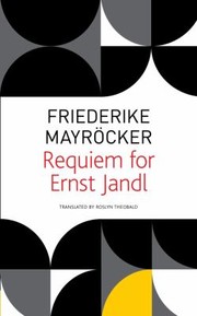 Front cover of Requiem for Ernst Jandl by Friederike Mayröcker