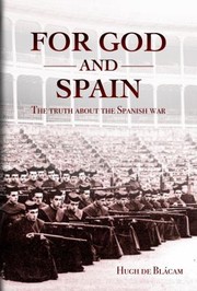 Front cover of For God and Spain by Hugh de Blácam