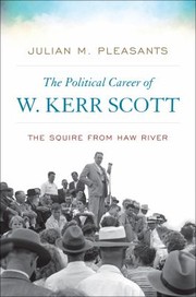Cover of Political Career of W. Kerr Scott by Julian M. Pleasants