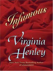 Front cover of Infamous:(The Medieval DeWarenne Trilogy #2) by Virginia Henley