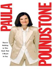 Front cover of There's Nothing in This Book That I Meant to Say by Paula Poundstone