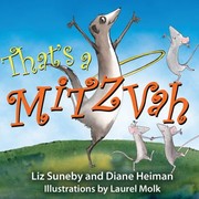 Front cover of That's a Mitzvah by Elizabeth Suneby