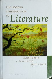 Cover of The Norton introduction to literature--ninth edition by Alison Booth