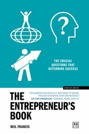 Front cover of The Entrepreneur's Book by Neil Francis