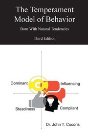 Cover of Temperament Model of Behavior - 3rd Edition : by John Cocoris