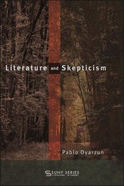 Front cover of Literature and Skepticism by Pablo Oyarzun