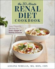 Front cover of 30-Minute Renal Diet Cookbook by Aisling Whelan