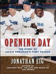 Cover of Opening Day by Jonathan Eig