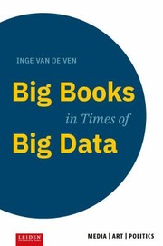 Front cover of Big Books in Times of Big Data by Inge van de Ven