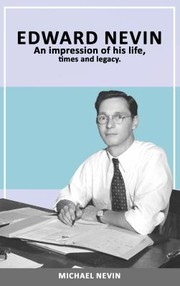 Cover of Edward Nevin by Michael Nevin