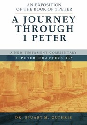 Cover of A Journey Through 1 Peter by Stuart Guthrie