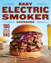 Front cover of Easy Electric Smoker Cookbook by Marc Gill