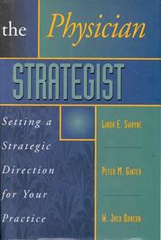 Front cover of The physician strategist by Linda E. Swayne
