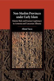 Front cover of Non-Muslim Provinces under Early Islam by Alison Vacca