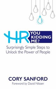 Front cover of HR You Kidding Me? by Cory Sanford